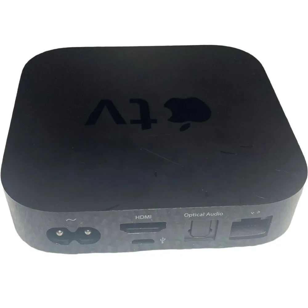 Apple TV 3rd Gen A1427 8GB 1080p HD Media Streamer Black Device Only WiFi HDMI